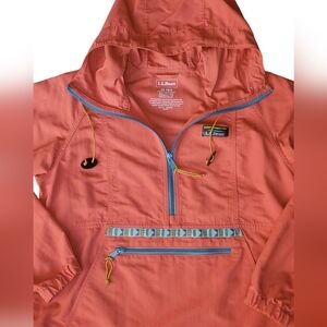 L.L. Bean Half Zip Windbreaker